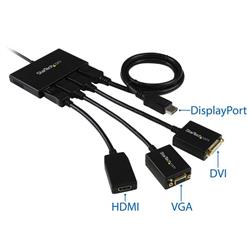 StarTech DisplayPort to DisplayPort Multi-Monitor Splitter - 4-Port MST Hub (MSTDP124DP)