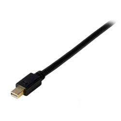 StarTech 6 ft Mini DisplayPort to VGA Adapter Converter Cable – mDP to VGA 1920x1200 - Black (MDP2VGAMM6B) | -Active Mini Displ