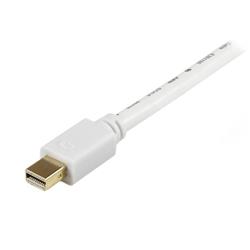 StarTech 10 ft Mini DisplayPort to VGA Adapter Converter Cable – mDP to VGA 1920x1200 - White (MDP2VGAMM10W)