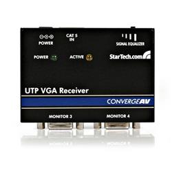 StarTech VGA over CAT 5 Remote Receiver for Video Extender (ST121R) | -Extends video cables by up to 500 ft. (150m) | -Pure har