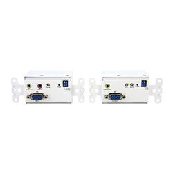 StarTech VGA Wall Plate Video Extender over Cat5 with Audio (STUTPWALLA) | -VGA video and audio extension up to 300m/950ft (Ple