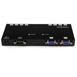 StarTech 8 Port VGA Video Extender over Cat 5 (ST1218T) | -Consists of 1 Base unit for distributing 8 ports through Cat5 and tw