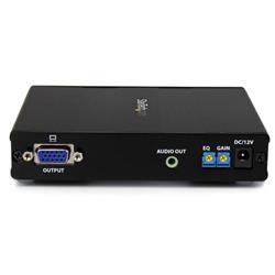 StarTech VGA Video Extender over Cat 5 Remote Receiver with Audio (STUTPEALR) | -Send video and audio over Cat5 or better cabli