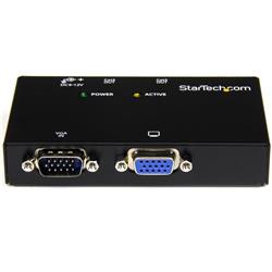 StarTech 2 Port VGA over Cat5 Video Extender – Transmitter (ST1212T) | -Features 2 local (VGA) output ports, 2 (VGA over Ethern