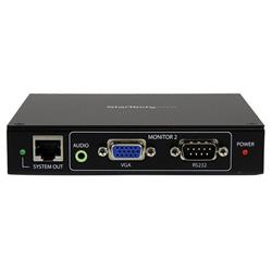 StarTech VGA over Cat5 Digital Signage Receiver for DS128 with RS232 & Audio (DSRXL) | -Receiver supports VGA, audio, and RS-23