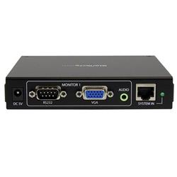 StarTech VGA over Cat5 Digital Signage Receiver for DS128 with RS232 & Audio (DSRXL) | -Receiver supports VGA, audio, and RS-23