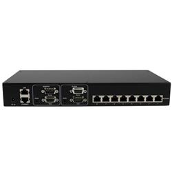 StarTech 8 Port VGA over Cat5 Digital Signage Broadcaster with RS232 & Audio (DS128) | -DS Series 8 Port Broadcaster is able to