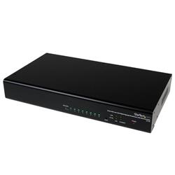 StarTech 8 Port VGA over Cat5 Digital Signage Broadcaster with RS232 & Audio (DS128) | -DS Series 8 Port Broadcaster is able to