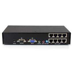 StarTech 8 Port VGA and Audio over Cat 5 Video Extender (ST128UTPEA) | -Deliver VGA video and audio to monitors located up to 3