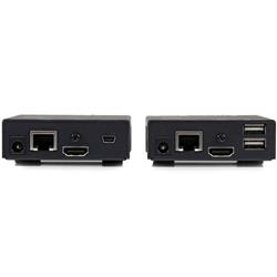 StarTech HDMI over CAT5 HDBaseT Extender with USB Hub - 295 ft (90m) - Up to 4K (ST121HDBTU) | -Extend video to locations where