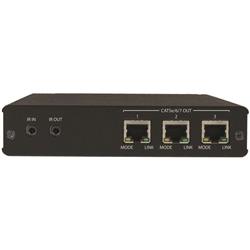 StarTech 3-Port HDBaseT Extender Kit with 3 Receivers - 1x3 HDMI over CAT5 Splitter - Up to 4K (ST124HDBT)