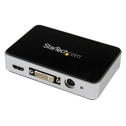 StarTech USB 3.0 Video Capture Device - HDMI / DVI / VGA / Component HD Video Recorder - 1080p 60fps (USB3HDCAP)