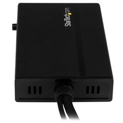 StarTech Travel A/V Adapter: 3-in-1 HDMI to DisplayPort, VGA or DVI - 1920 x 1200 (HD2DPVGADVI)