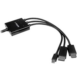 StarTech HDMI, DisplayPort or Mini DisplayPort to HDMI Converter Cable - 2 m (6 ft.) (DPMDPHD2HD)