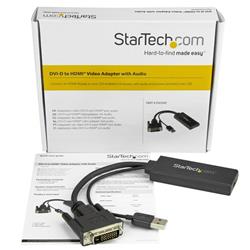 StarTech DVI to HDMI Video Adapter with USB Power and Audio - 1080p (DVI2HD)