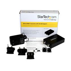 StarTech SDI to HDMI Converter – 3G SDI to HDMI Adapter with SDI Loop Through Output (SDI2HD)