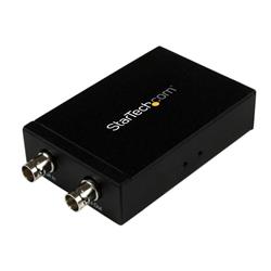 StarTech SDI to HDMI Converter – 3G SDI to HDMI Adapter with SDI Loop Through Output (SDI2HD)