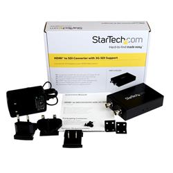 StarTech Convertisseur HDMI vers SDI Adaptateur HDMI vers 3G SDI avec double sortie SDI (HD2SDI)