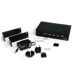 StarTech 4 Port DVI Video Splitter with Audio (ST124DVIA)