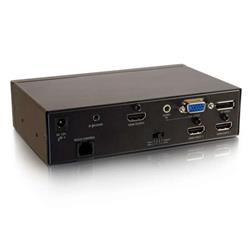 Cables To Go DISPLAYPORT™, HDMI®, AND VGA TO HDMI ADAPTER CONVERTER SWITCH (TAA COMPLIANT) (40848)