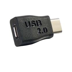 Cables to Go USB 2.0 USB-C TO USB MICRO-B ADAPTER M/F - BLACK (28869)