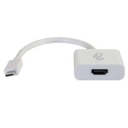 Cables to Go USB 3.1 USB-C TO HDMI AUDIO/VIDEO ADAPTER - WHITE (TAA COMPLIANT) (29475)