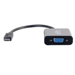 C2G USB 3.1 USB-C To VGA (PC) Video Adapter (Black)