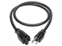 Tripp Lite Power Extension Cable (120 VAC) - 3 ft. | P024-003