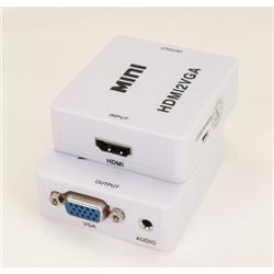 iCAN Mini HDMI 1080P to VGA Video Converter (1 pack)