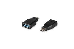 Adaptateur iCAN SuperSpeed USB3.1 Gen 1 5Gbps Type C (M) vers Type A (F)