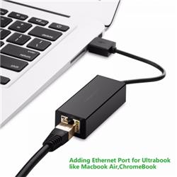 UGREEN USB 3.0 Gigabit Network Adapter, 0.1M, Black