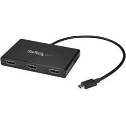 daptateur multi-écrans Startech USB C vers HDMI - Concentrateur MST à 3 ports (MSTCDP123HD