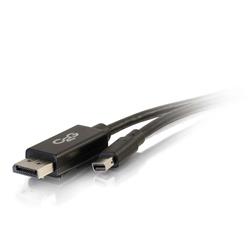 Cables To Go 6ft Mini-DisplayPort to DP Cable-Black (54301)