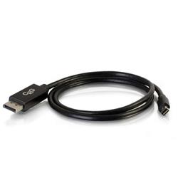 Cables To Go 6ft Mini-DisplayPort to DP Cable-Black (54301)