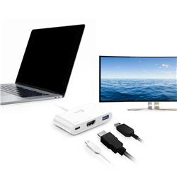 j5create 3-in-1 Type-C to HDMI and USB 3.0 Hub with Power Delivery