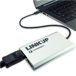 LINKUP Thunderbolt 3 Certified Dual DisplayPort 4K Adapter