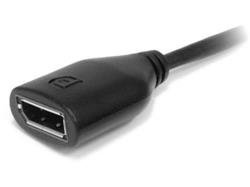 StarTech Mini DisplayPort to DisplayPort Video Cable Adapter - M/F 6in (MDP2DPMF6IN)