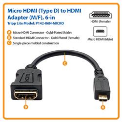 Tripp Lite Micro HDMI to HDMI Adapter