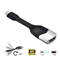 iCAN USB C to HDMI 4K@60Hz Adapter, Black