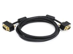 MONOPRICE 6ft Ultra Slim SVGA Super VGA M/M Monitor Cable w/Ferrites