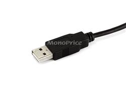 MONOPRICE USB-A to Mini-B Cable - 5-Pin, 28/28AWG, Black, 6ft