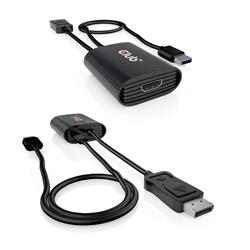 Club 3D DisplayPort 1.4 to HDMI 4K120Hz HDR Active Adapter M/F (CAC-1085)(Open Box)