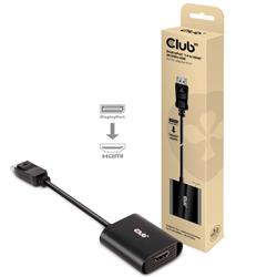 Club 3D DisplayPort 1.4 to HDMI 4K120Hz HDR Active Adapter M/F (CAC-1085)(Open Box)