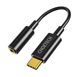 Choetech  Type C to 3.5mm audio adapter, Black(Open Box)