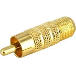 Startech RCA to F Type Coaxial Adapter M/F (RCACOAXMF)