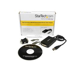 STARTECH USB to DVI External Video Card Multi Monitor Adapter