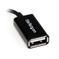 STARTECH Right Angle Micro USB Male To USB Female OTG