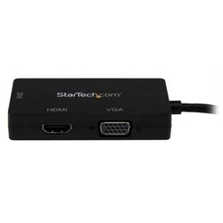 STARTECH Mini DisplayPort to VGA/DVI/HDMI Adapter, 3-in-1 Converter