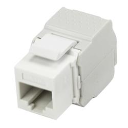 STARTECH Cat6 Keystone Jack White - Tool-Less - RJ-45 (C6KEY2WH)