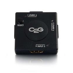 C2G 3-Port Compact HDMI Switch (40734)